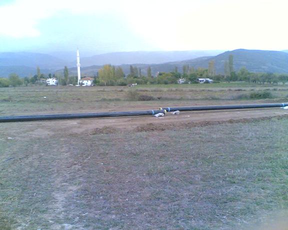 YAZICAMDAN GECEN DOGAL GAZ HATTI
